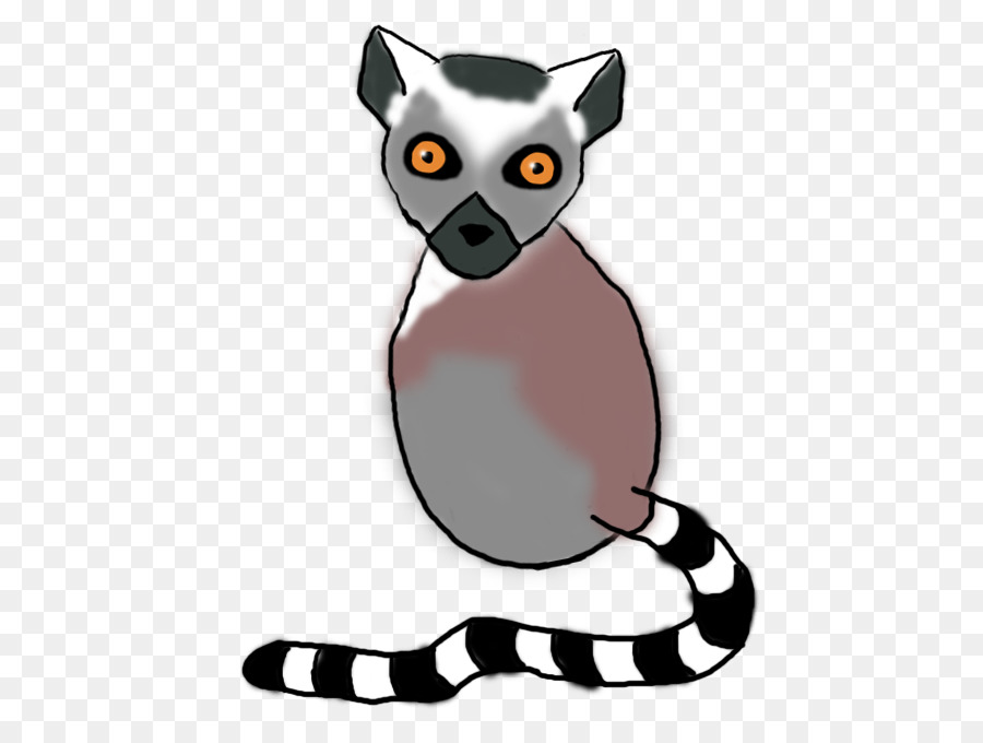 Râu Lemur Học Kẹp Giấy nghệ thuật - tan chảy