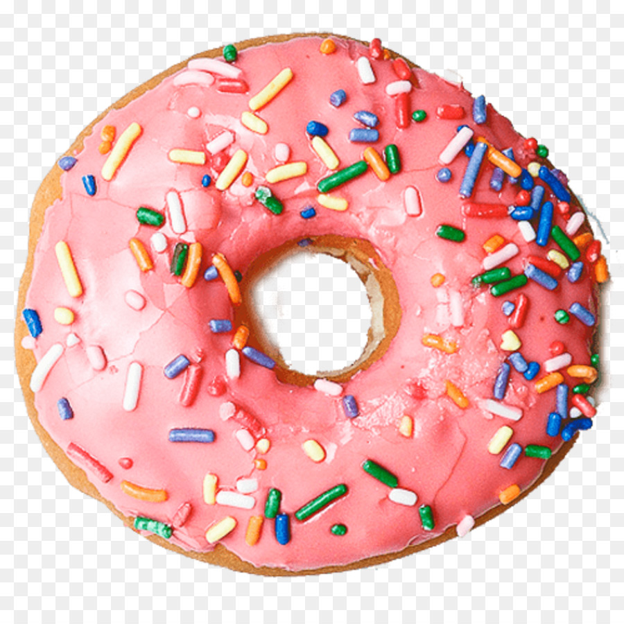 Donuts Zuckerguss & Sahnehäubchen Kaffee und Donuts Clip-art - rosa donut