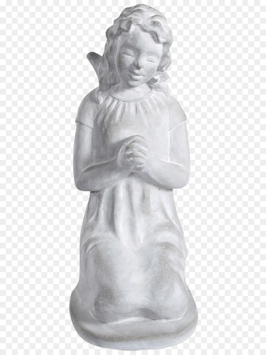 Scultura Angelo in Preghiera Amore di scultura in Pietra - altri