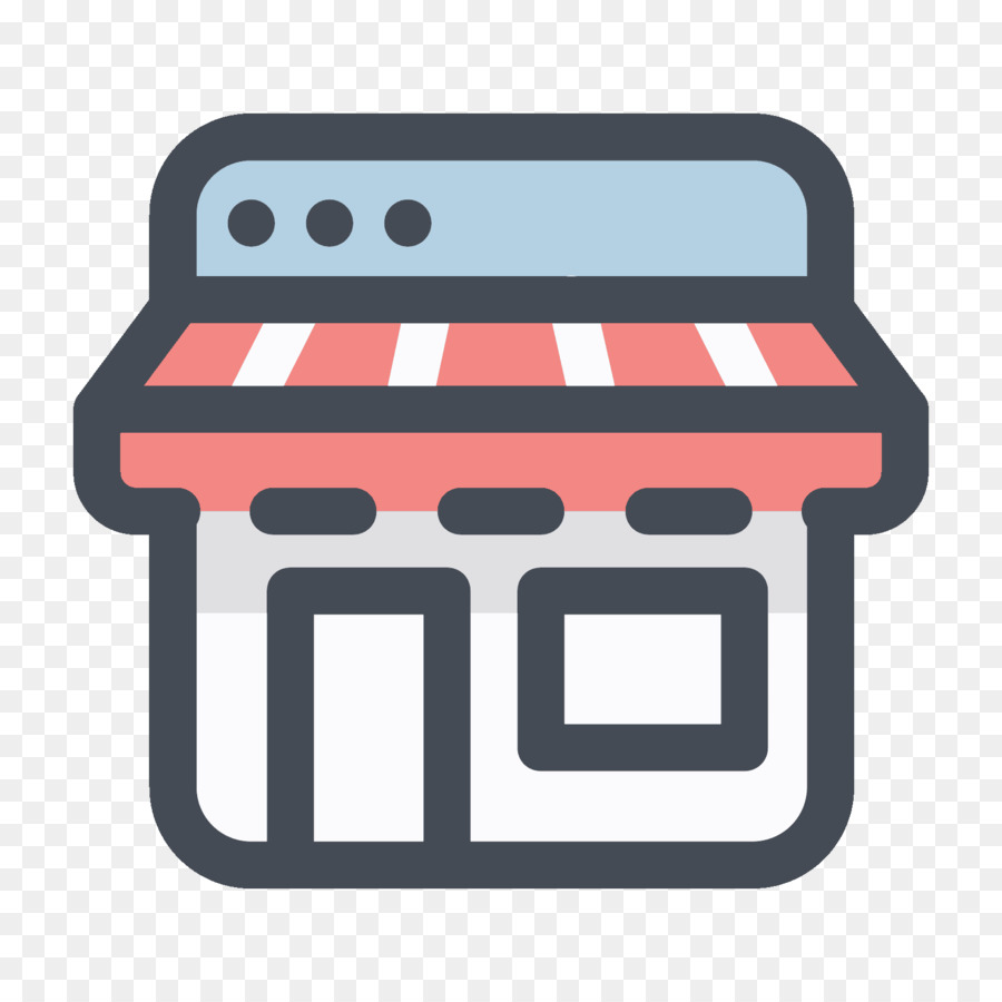 Icone di Computer Online shopping E commerce vendita al Dettaglio - store icona