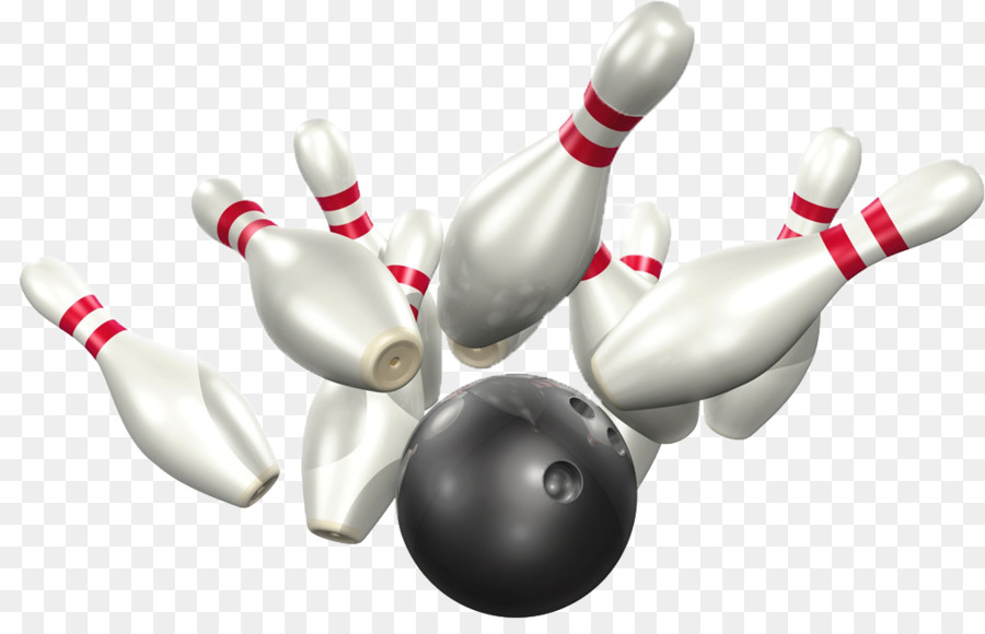 Ten pin bowling Strike Bowling pin Clip art - bowling