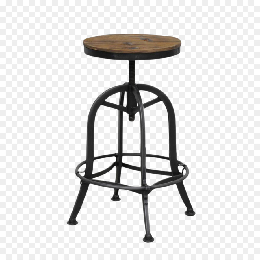 Tisch Bar Hocker Stuhl Sitz - Eisen Hocker