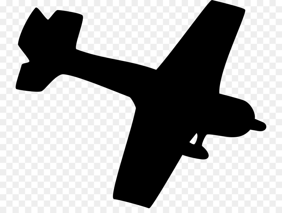 Flugzeug Silhouette Clip art - Flugzeug silhouette Figuren material
