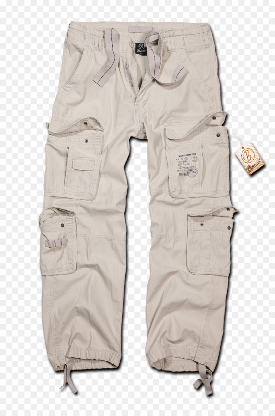 Pantaloni Cargo M-1965 campo Tasca della giacca Bianco - pantaloni dritti