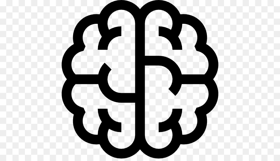 Macchina di apprendimento Icone del Computer Deep learning - luminoso cervello logo