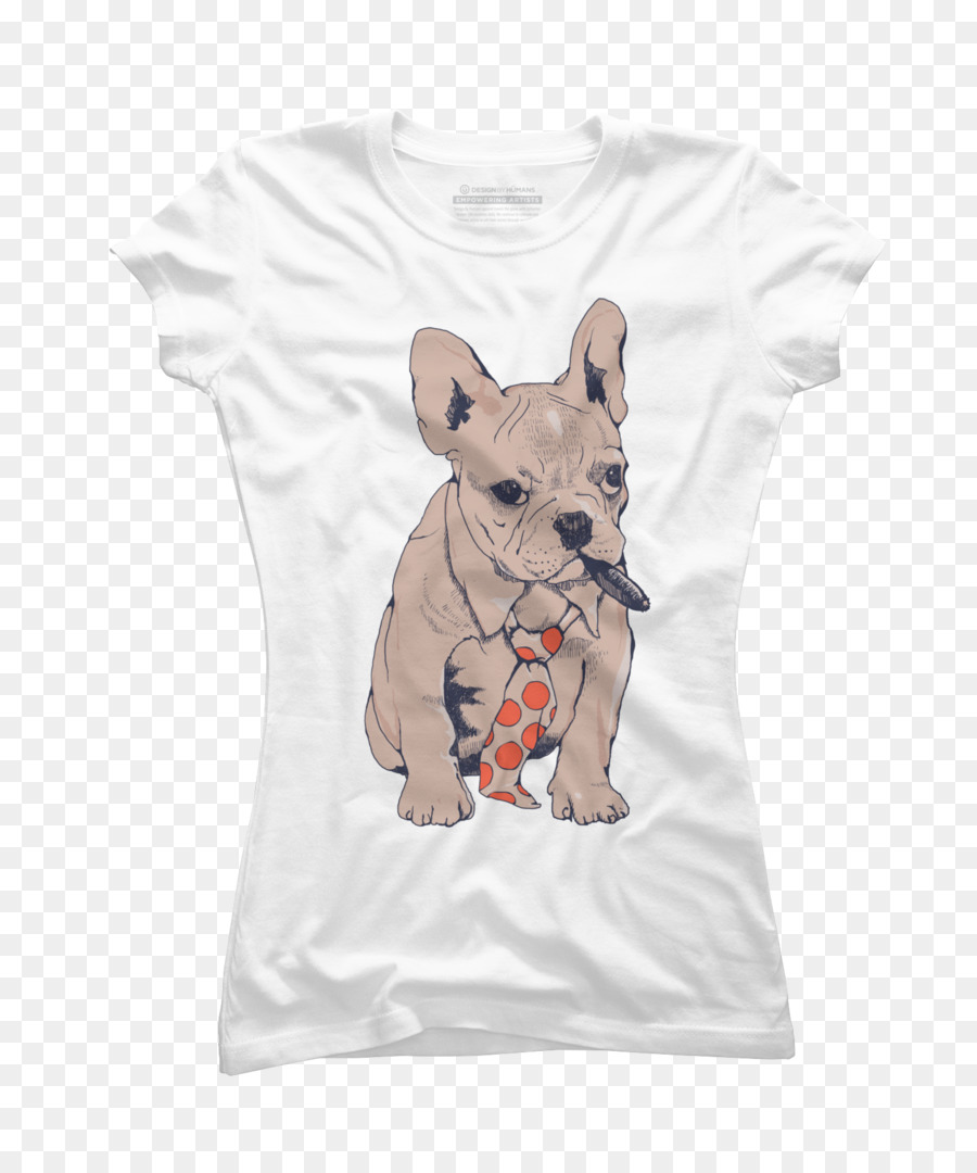 Stampato T shirt Felpa Tuta - bulldog francese di yoga
