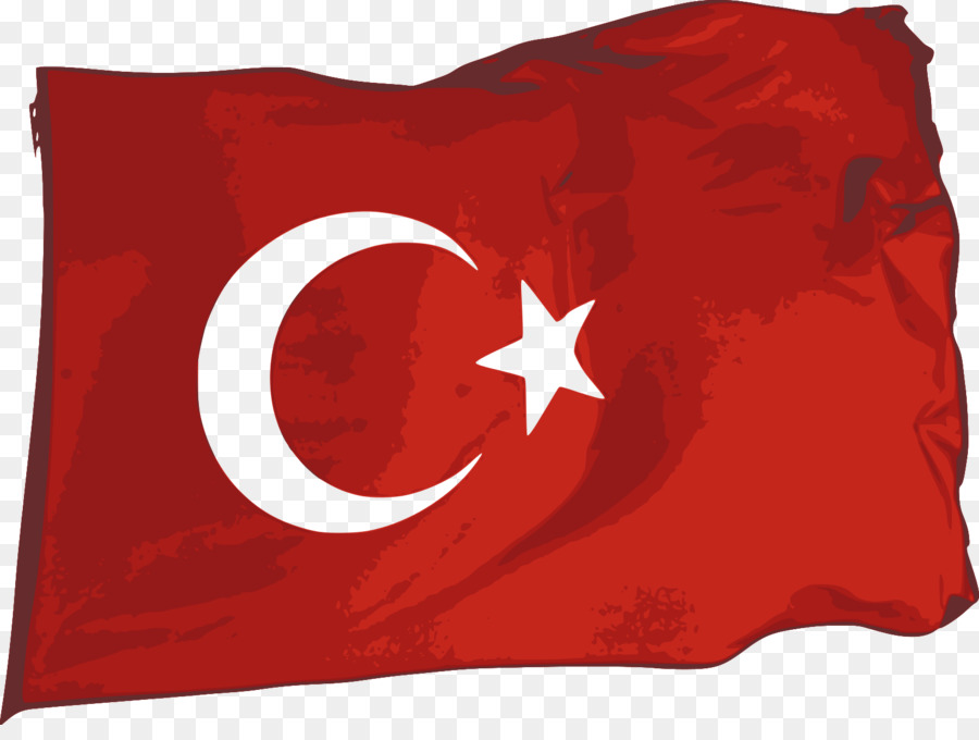 Flagge von der Türkei die Ermordung von Andrei Karlov - türkische Flagge