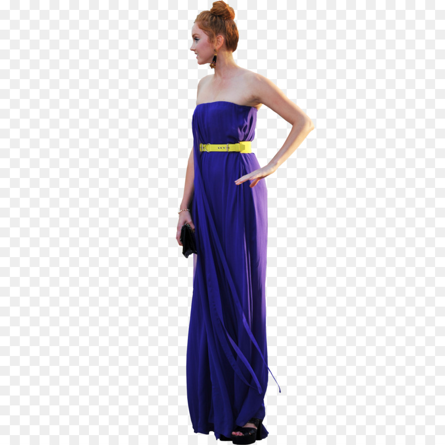 - Partei-Kleid-Abschlussball-Abend-Kleid Cocktail-Kleid - Blaue Frau