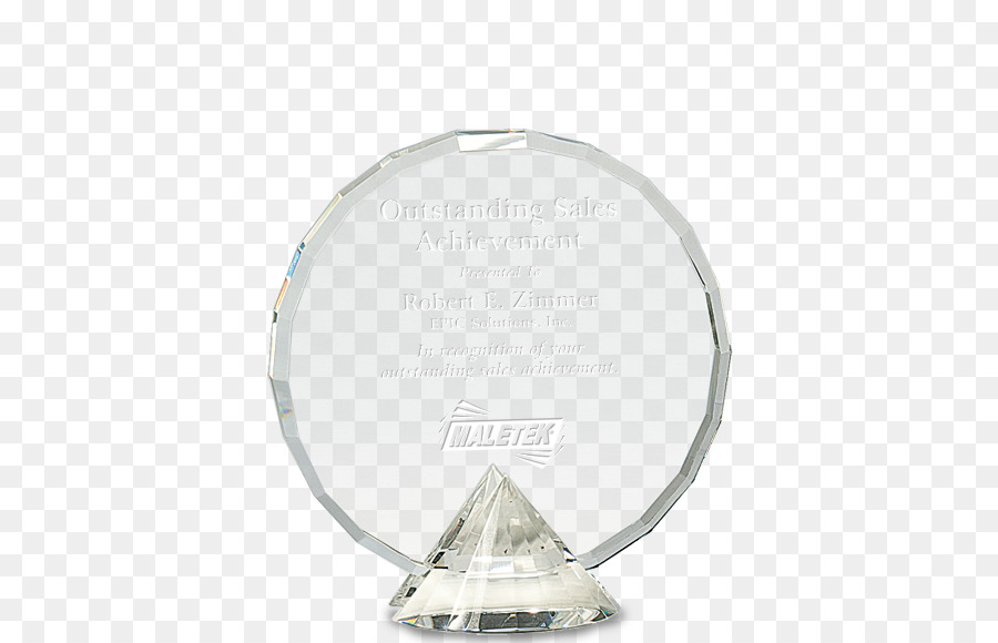 Award Gedenktafel Kristall-Trophäe Gravur - Glas Trophäe