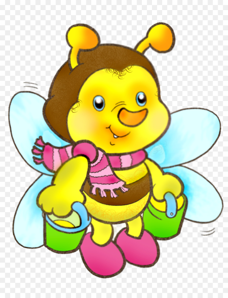 Honey bee Zeichnung Clip art - cartoon Bienen