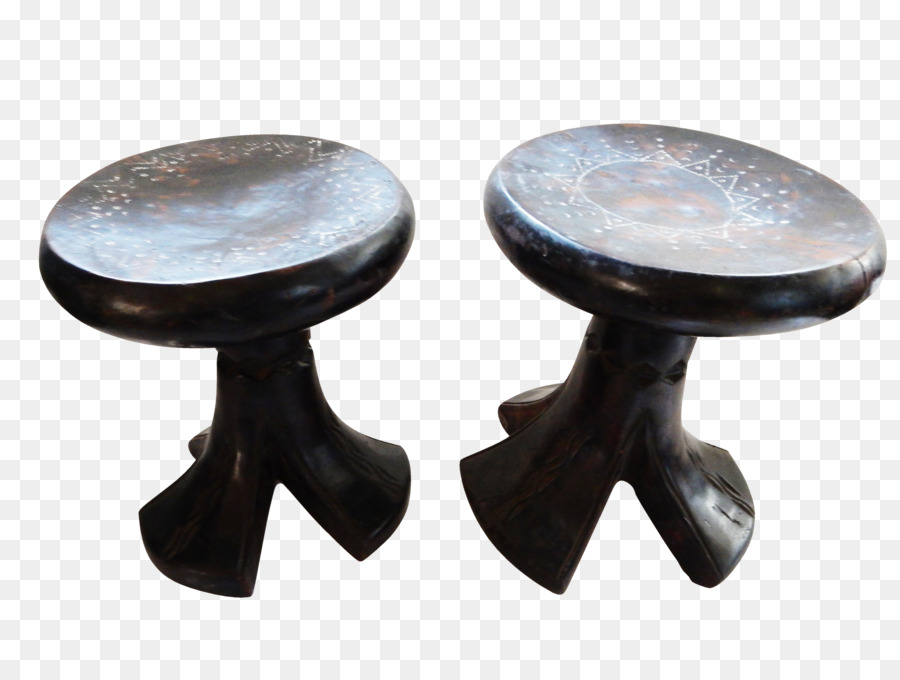 Tisch Möbel Bar Hocker der Bamileke Menschen - Quadrat Hocker
