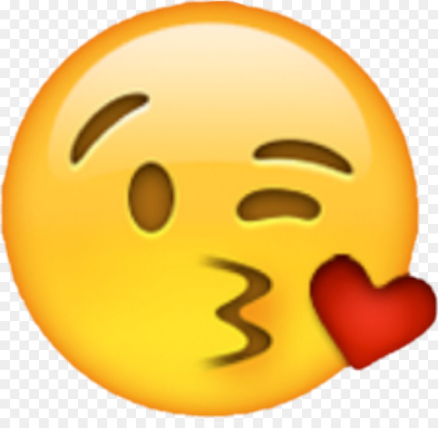 Emoji Emoticon Kiss Smiley Clip Art - emoji Wanderung