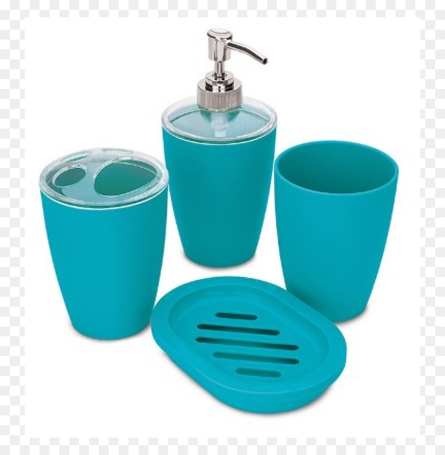 Seifenschalen & - Halter-Badezimmer-Blau-Kunststoff-Tablett - andere