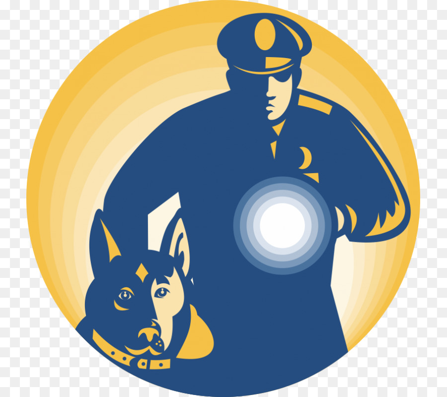 Pastore tedesco di Polizia, cane, cane da Guardia cane da assistenza ufficiale di Polizia - la polizia