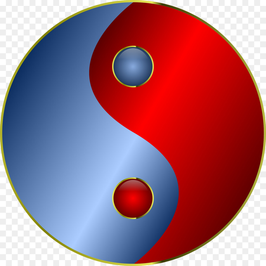 Yin e yang Simbolo del Taoismo - simbolo