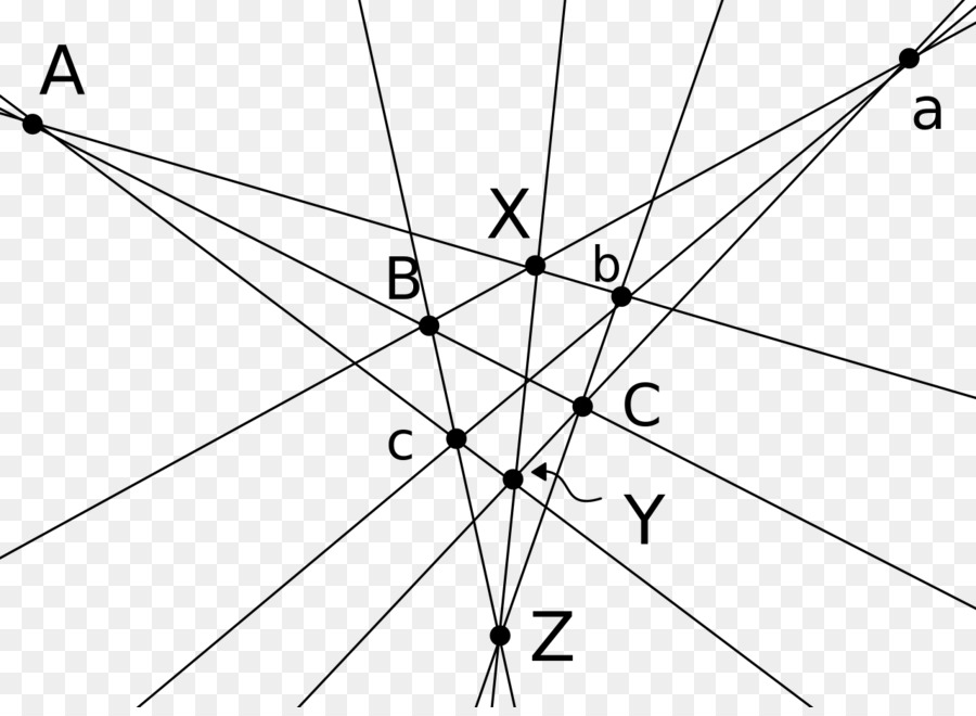 Allegato esagono teorema Prospettiva di configurazione Allegato Line - linea