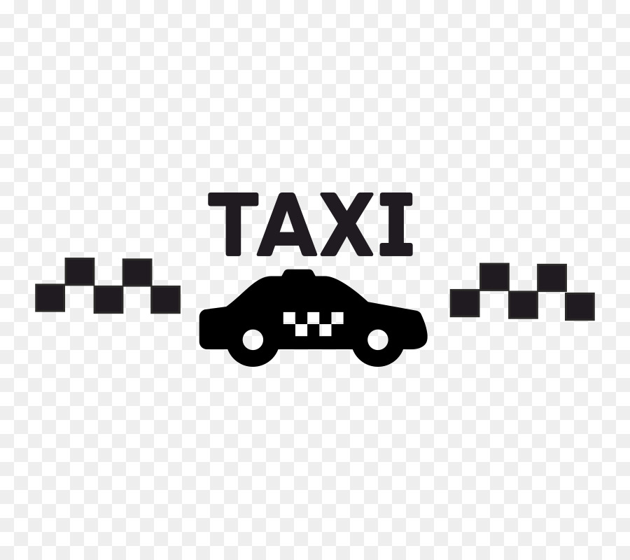 Auto-Taxi-Aufkleber-Abziehbild - Auto