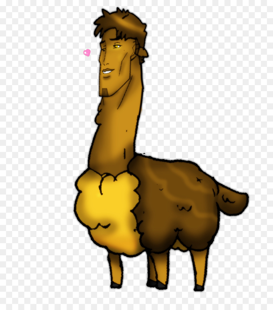 Llama Pack-Tier-Zeichnung Camel - Camel