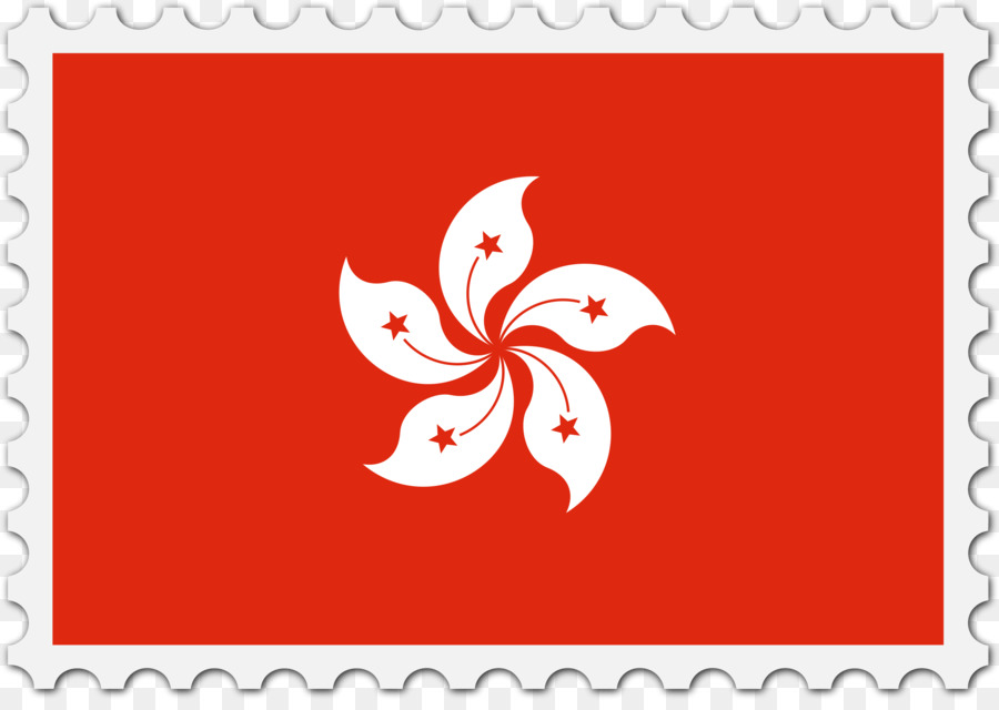 Flagge von Hong Kong Flagge - hong kong Stil Klassiker