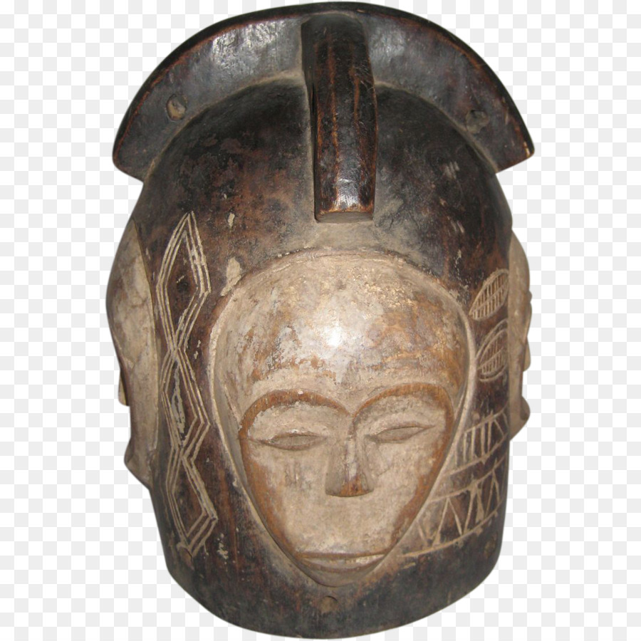 Traditionelle afrikanische Masken Gabun Fang, Menschen, Helm - Maske
