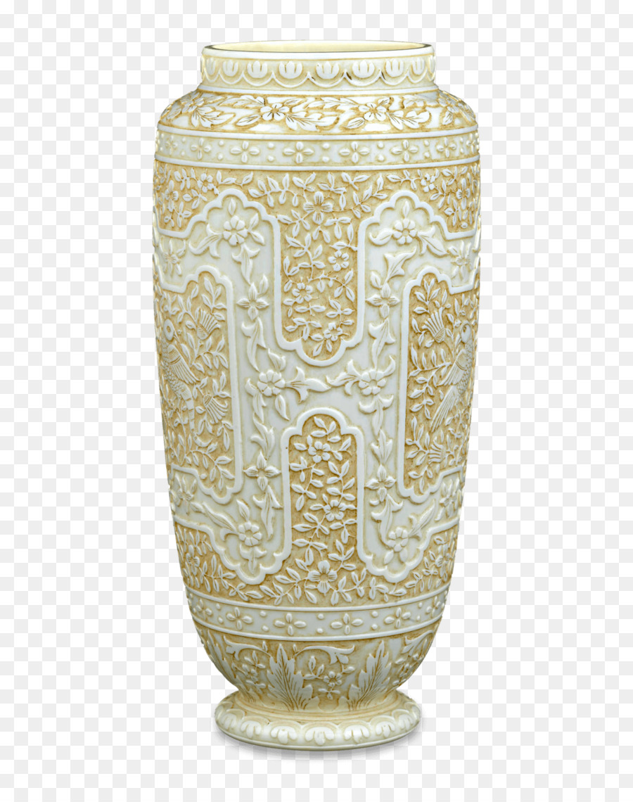 Vase, Cameo Glas, Keramik Thomas Webb & Söhne - Dekorative vase