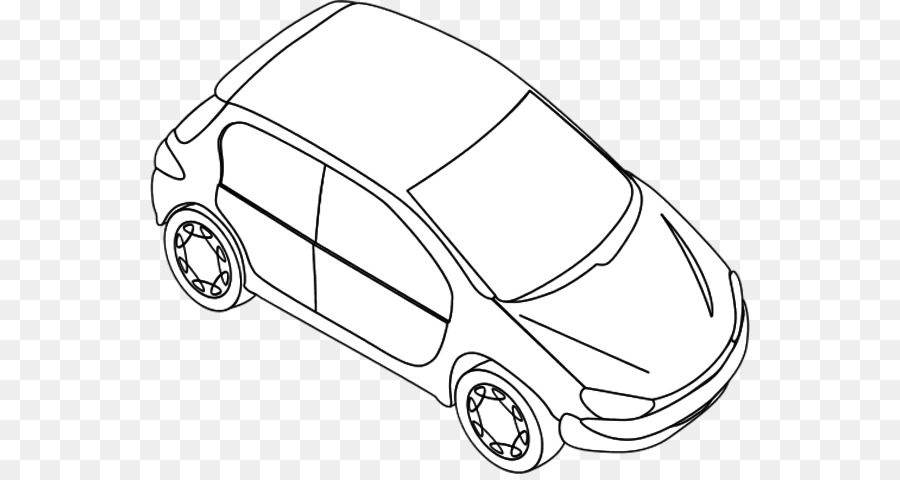 Peugeot-Silhouette-Rennwagen Zeichnung Clip art - Peugeot