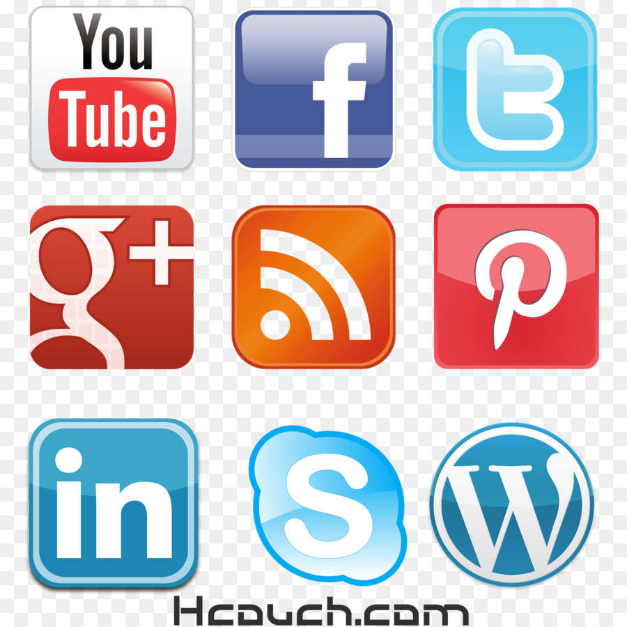 Social media marketing Servizio di social network - Psd gratis