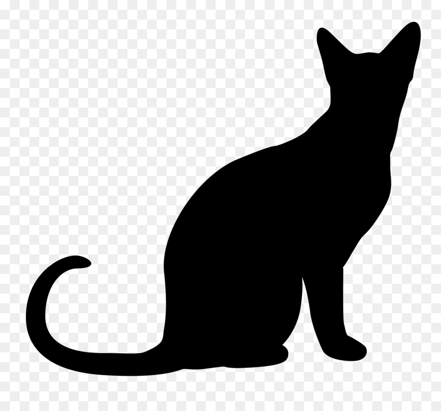 Con Mèo đen Clip nghệ thuật - mèo đen