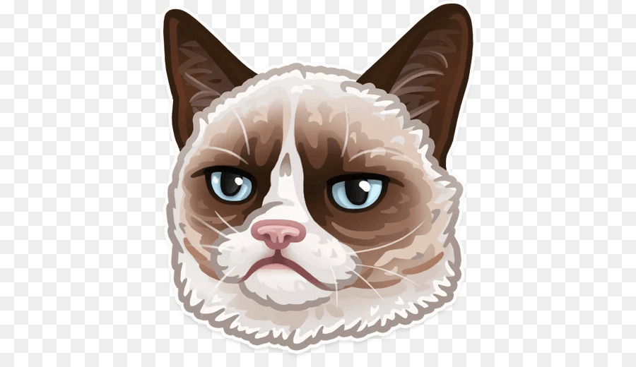 Aufkleber-Telegramm Aufkleber Grumpy Cat Doge - andere
