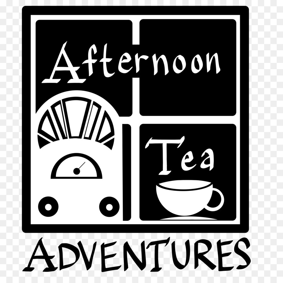 Logo Marke Linie Erholung Schriftart - genießen Sie am Nachmittag Tee