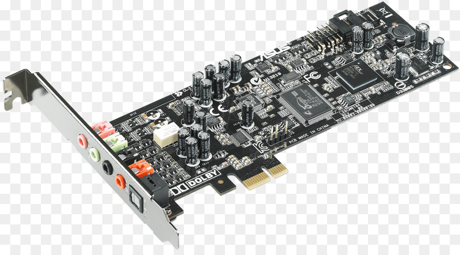 Sound Karten &   Audio Adapter ASUS PCI Express Dolby Kopfhörer 5.1 surround sound - low profile