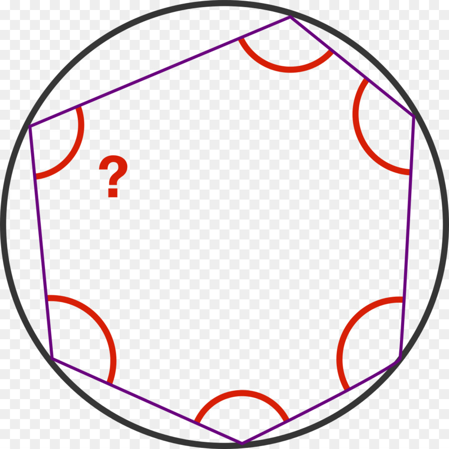 Kreis Interne Winkel Eingeschrieben Abbildung - unregelmäßige geometrie