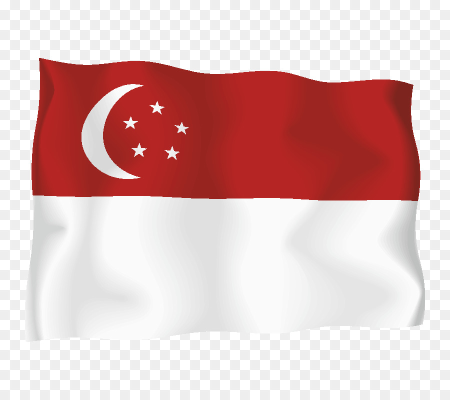 Flagge von Singapore National flag - Flagge