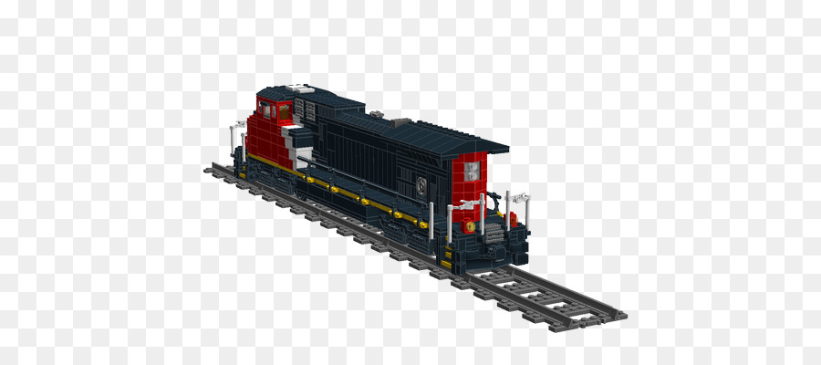 Zug Lok Waggon GE Dash 9-44CW der Schiene - Zug