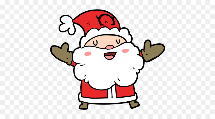 Christmas Gift Drawing png download - 500*500 - Free Transparent Santa Claus  png Download. - CleanPNG / KissPNG