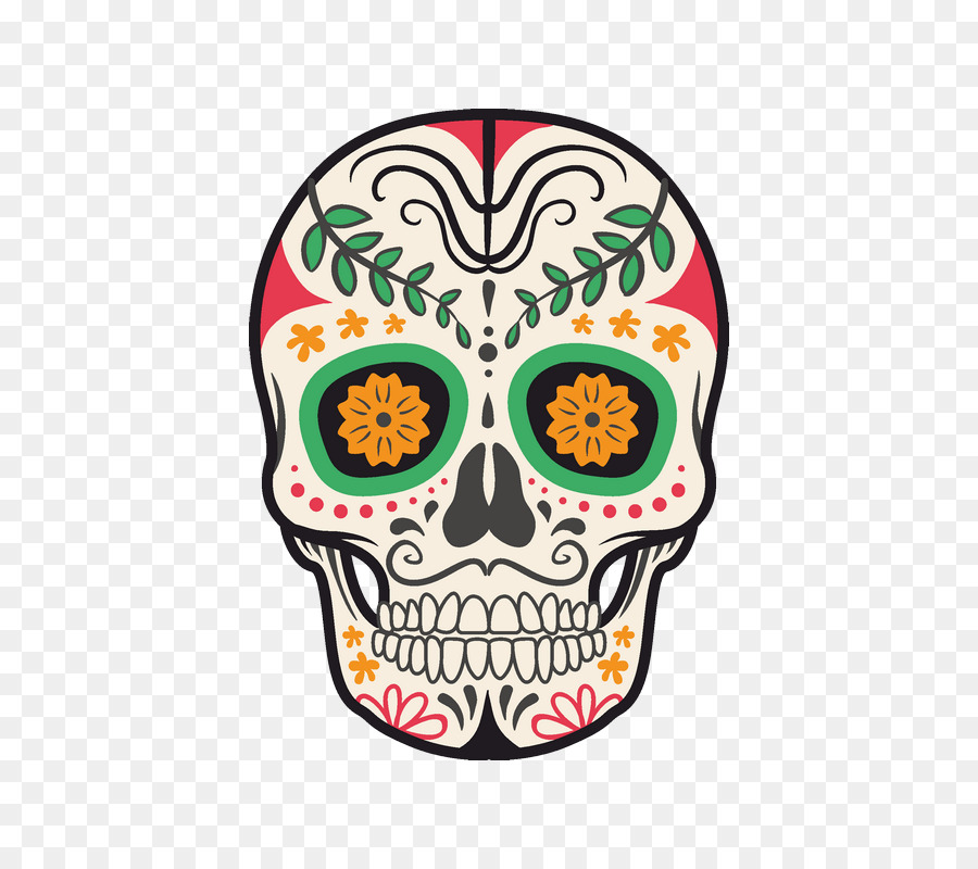 Calavera Tag der Toten in Mexiko Schädel Mexikanische Küche - Schädel