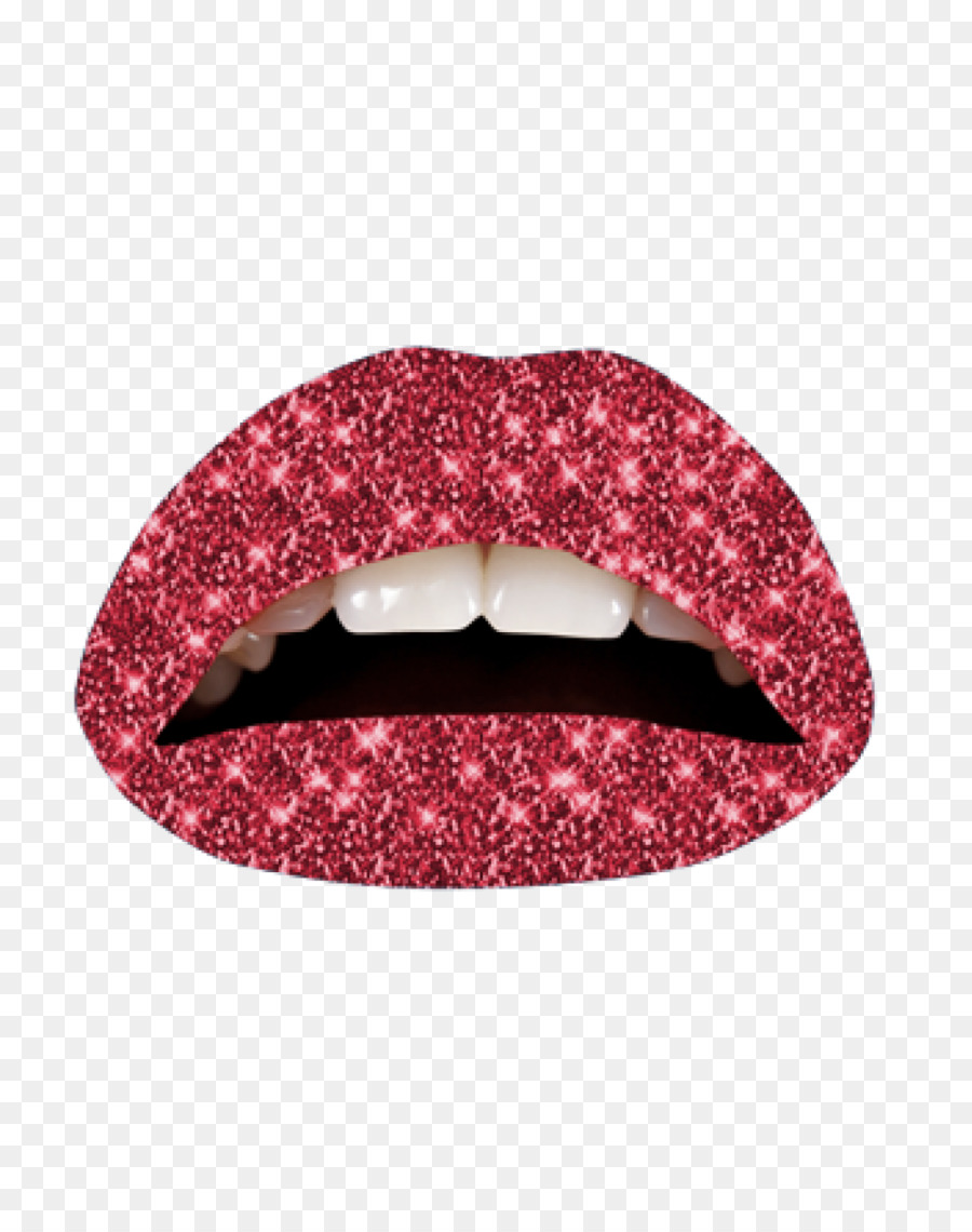 Violent Lips Glitter-Tattoo-Kosmetik - Lippenstift