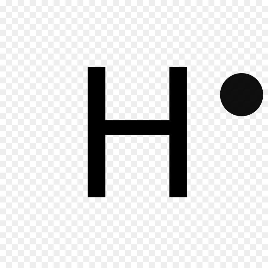 Lewis struttura di Idrogeno Elettrone Simbolo Chimico dell'elemento - Idrogeno