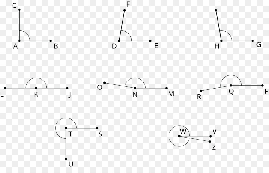 Adiacente angolo della Linea di Geometria di Misura - complementare