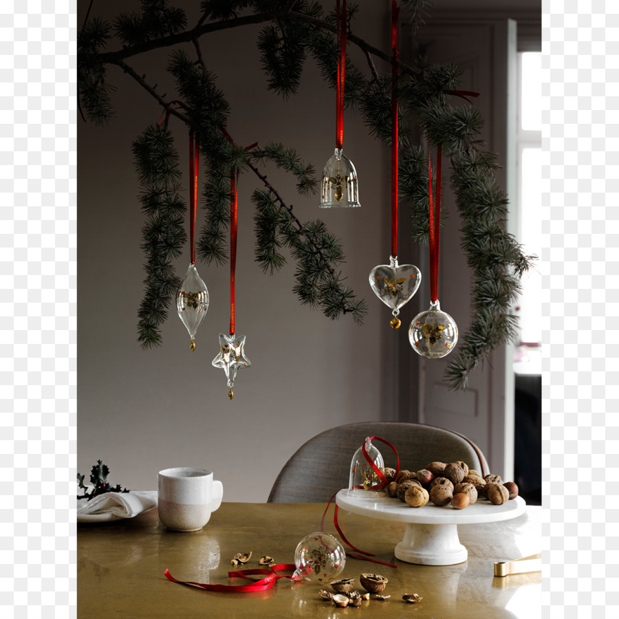 Holmegaard Julepynt Glas Plissee Weihnachten Herzen - Weihnachts shopping huan
