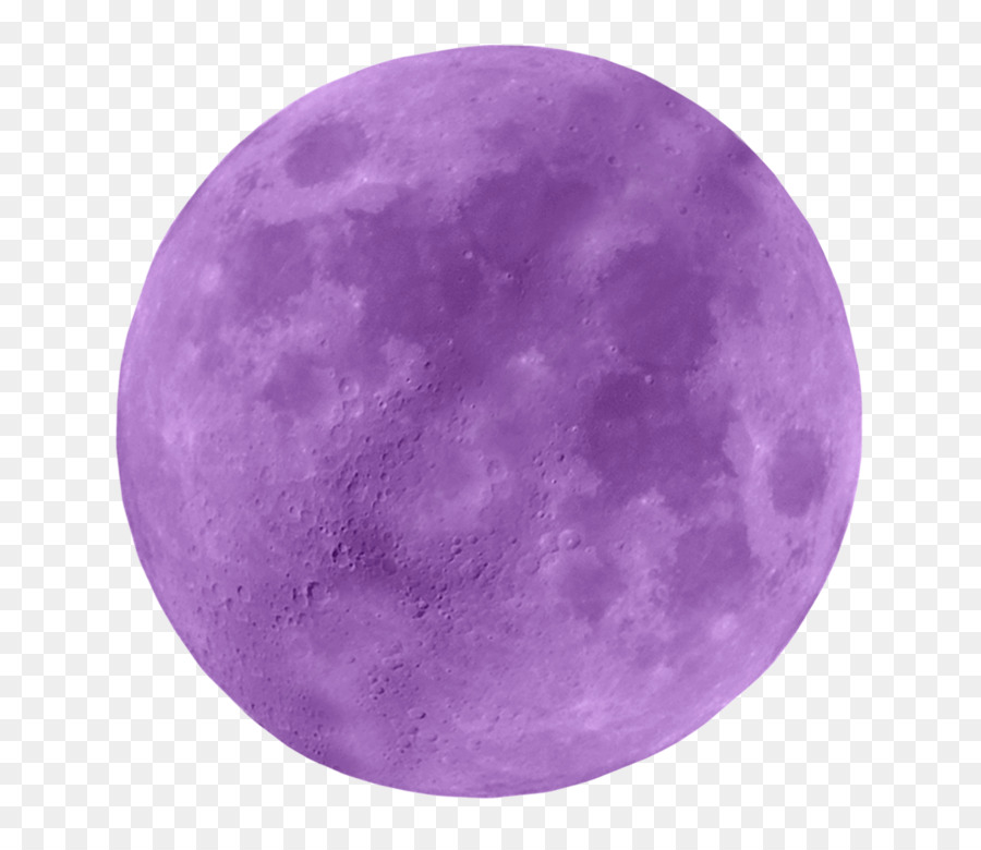 Neue Mond-Licht-Mond-phase - lila twill