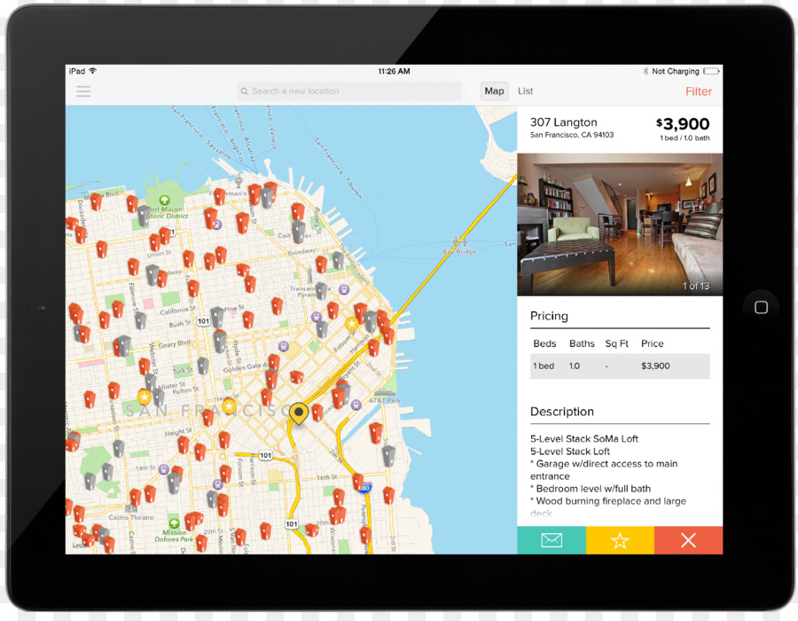 Haus Immobilien HotPads.com Mieten iPad - Immobilien Suche