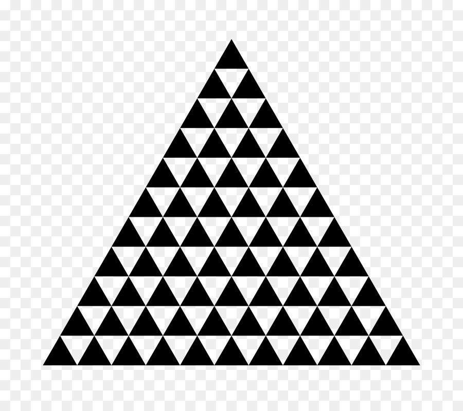 Penrose triangolo Equilatero, triangolo, triangolo di Sierpinski Clip art - triangolo