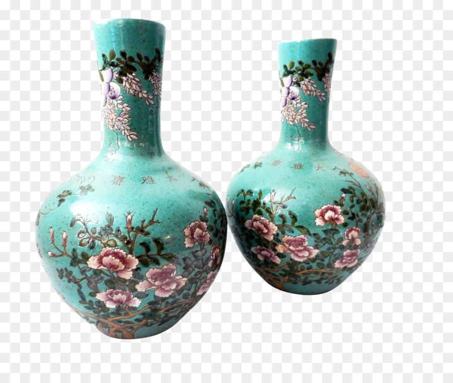 Vase Keramik Pottery Türkis - Porzellan vase