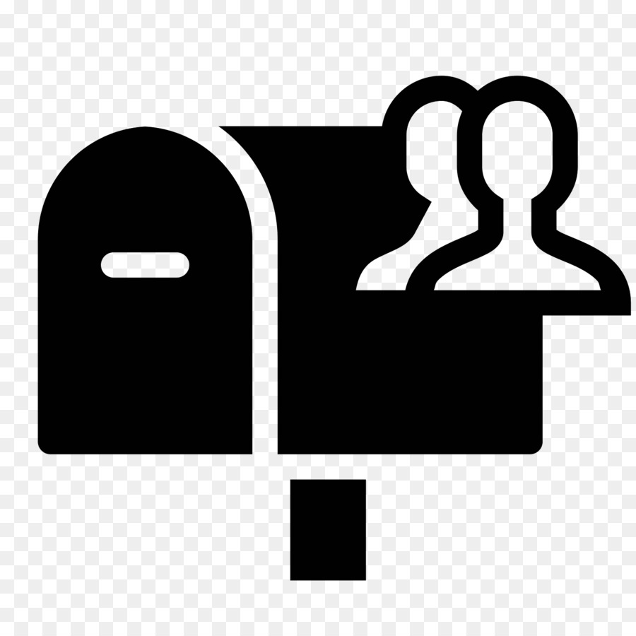 Casella di posta elettronica del Computer Icone icona di Condivisione - cassetta postale