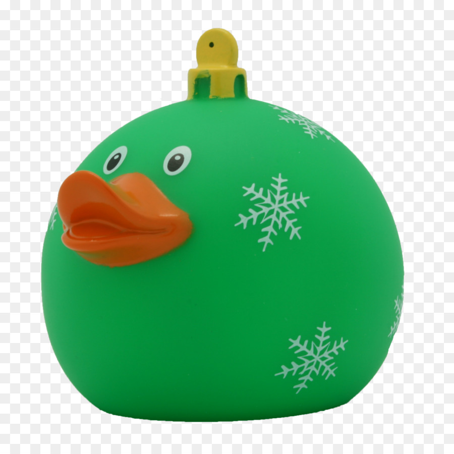 Gummi-Ente Weihnachten Spielzeug Grün - Gummi Ente