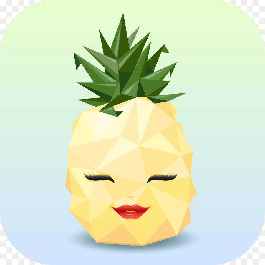 Ananas-iPhone Home-Bildschirm - Ananas
