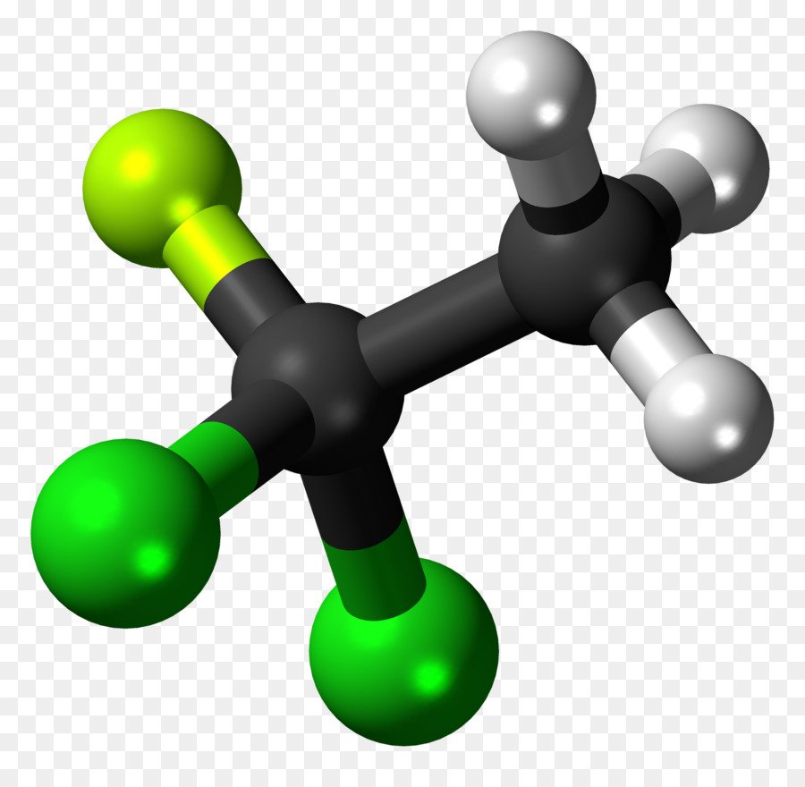 Fluorchlorkohlenwasserstoffen 1,1-Dichlor-1-fluoroethane Haloalkane Kühlmittel Hydrochlorofluorocarbure - öl Moleküle