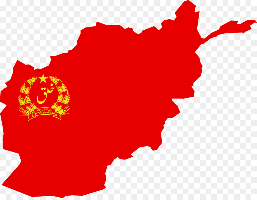 Bandiera dell'Afghanistan Repubblica dell'Afghanistan Mappa - costume della repubblica di cina