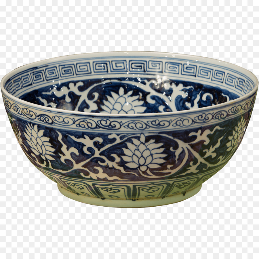 Blau und weiß Keramik Schale Keramik Porzellan - blau und weiß Porzellan